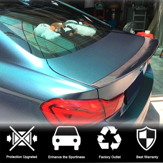 Спойлер кришки багажника Карбон V2 (для F36) для BMW 4 серія F-32 2012-2020 рр | Зображення 2