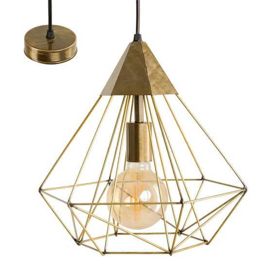 Люстра (світильник підвісний) Pyramid P350 Античне, Золото, Atmolight | Зображення 1