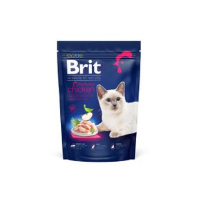 Корм Brit Premium by Nature Cat Sterilised сухой с курицей для стерилизованных кошек 0.8 кг