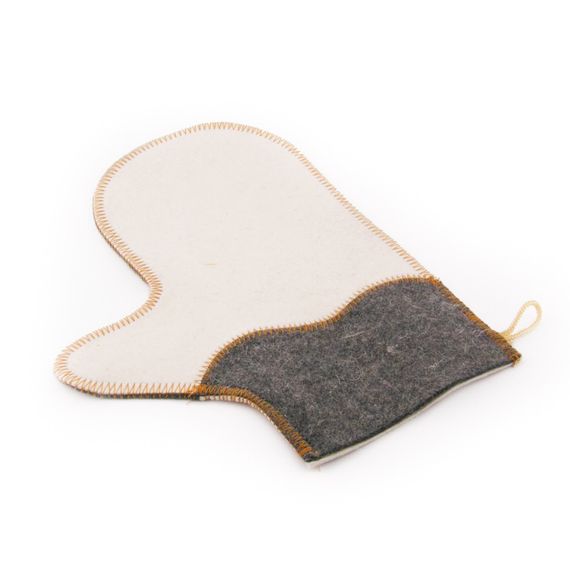 Набор подарочный мужской для бани и сауны "Пилот" 5 предметов натуральный войлок | Зображення 5