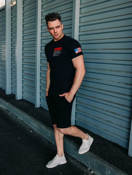 Футболка Наса чорний S | Зображення 2