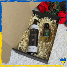 Подарочный парфюмированный набор унисекс Guerlain Tobacco Honey 2в1