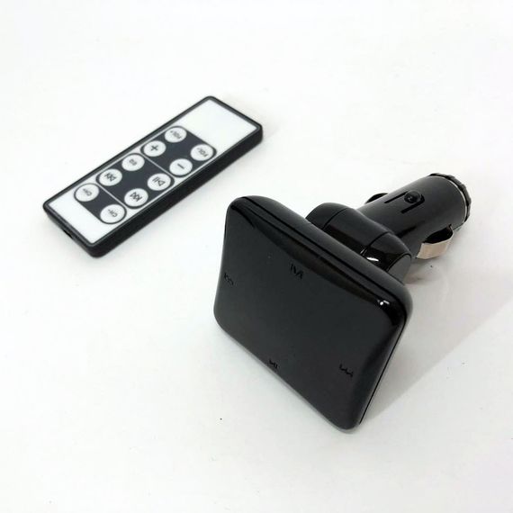 Модулятор FM с входным напряжением 12-24v HZ, Автомобильный модулятор с дисплеем, Блютуз фм передатчик WT-81 | Зображення 1