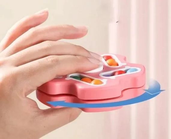 Детский развивающий вращающийся волшебный спинер, головоломка антистресс | Зображення 4