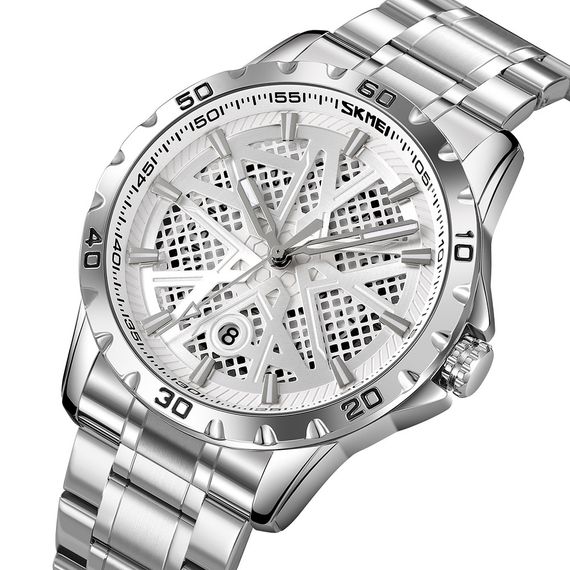 Skmei 9337SISI Silver | Зображення 1