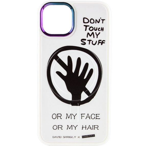 TPU+PC чохол Funny pictures with MagSafe для Apple iPhone 12 Pro / 12 (6.1") TPU+PC, Don't touch