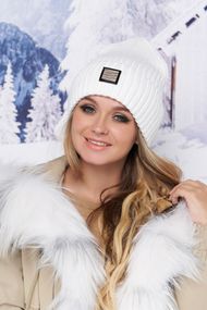 Шапка «Камиль» белый