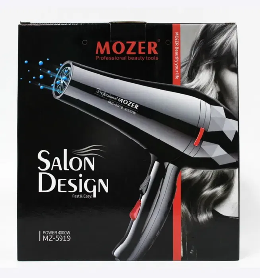 Профессиональный фен Mozer MZ-5919 4000 Вт для сушки укладки волос | Зображення 2