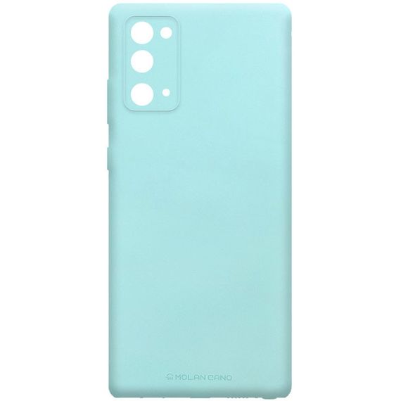 TPU чохол Molan Cano Smooth для Samsung Galaxy Note 20, Бирюзовый