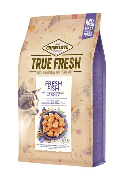 Carnilove True Fresh сухий корм із рибою для котів, 1.8 кг