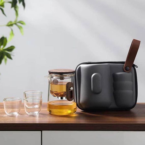 Чайник для заваривания TeaPot D-30 Travel 260 ml Transparent | Зображення 2