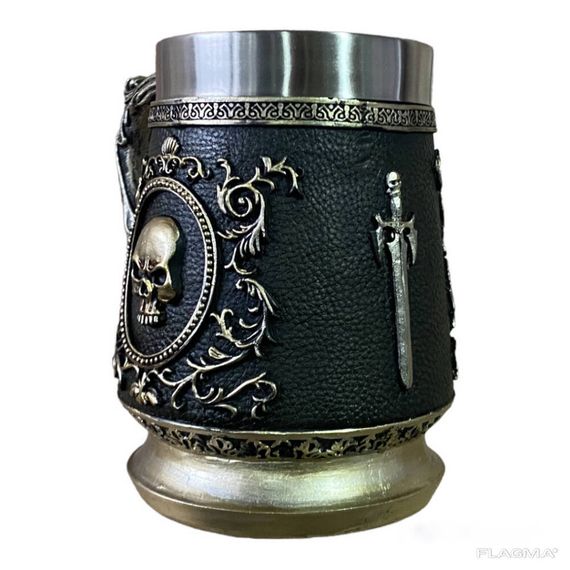 Кружка Чашка 3D Череп Картина 500ml | Зображення 4