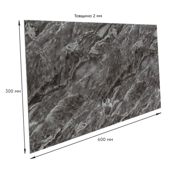 Самоклеюча стінова PET плитка 600*300*2mm (D) SW-00002349 | Зображення 2