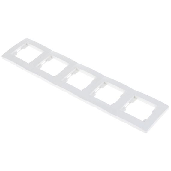 Рамка для розетки Розетка ZB-5F wh