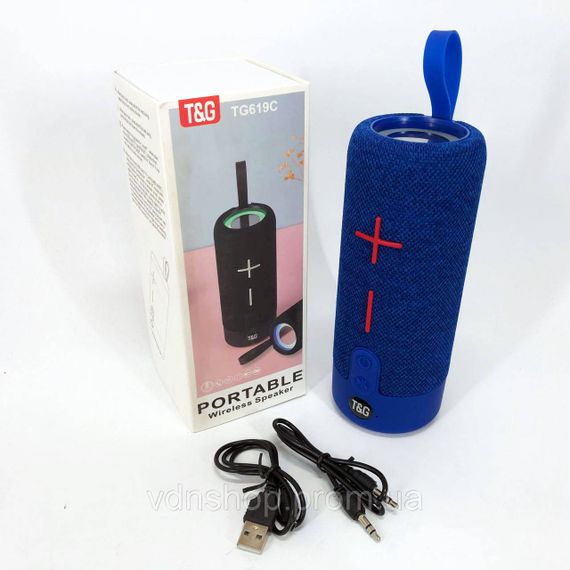 Акустичні колонки з блютузом, Bluetooth колонка з флешкою Акустичні колонки led підсвічуванням VR-53 | Зображення 9