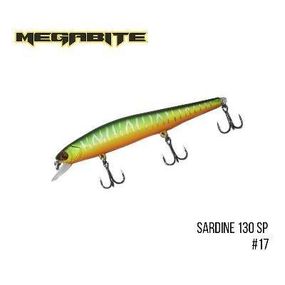 Воблер Megabite  Sardine 130SP (130 mm, 19.7 g, 1.8 m) (17)