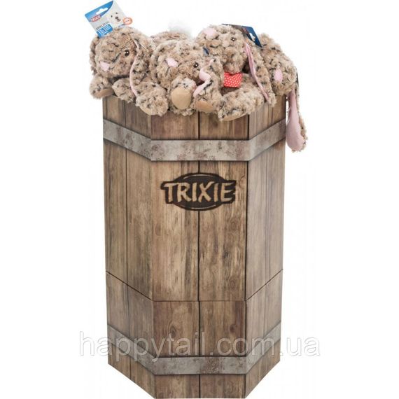 Іграшка Trixie для собак Кролик з хустинкою плюш 47 см | Зображення 1
