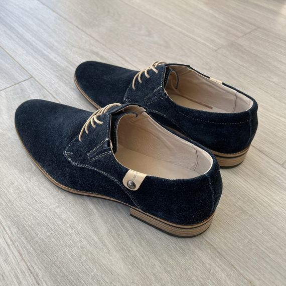 Чоловічі сині туфлі 42 розмір | Зображення 3