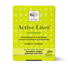 Комплекс для профилактики работы печени New Nordic Active Liver 30 Tabs
