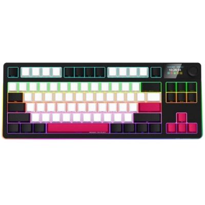 Клавиатура Lorgar KBP70TKLW Wireless TKL Mechanical Pro UA Black/Red (LRG-KBP70TKLW-BK-US)