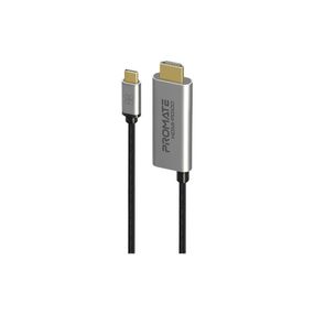 Кабель мультимедійний USB-C to HDMI hdmi-pd100.grey Promate (hdmi-pd100.grey)