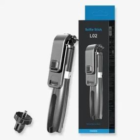 Монопод-тренога с пультом L02 Bluetooth