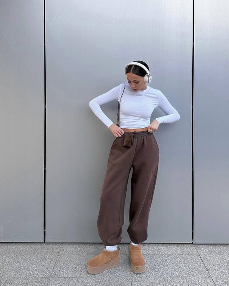 Женский топ с длинными рукавами SH292 цвет белый, размер 44/46 | Зображення 2