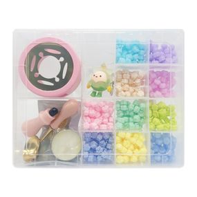 Набор для творчества "Сургучный штамп" C712-5-4, 10 цветов