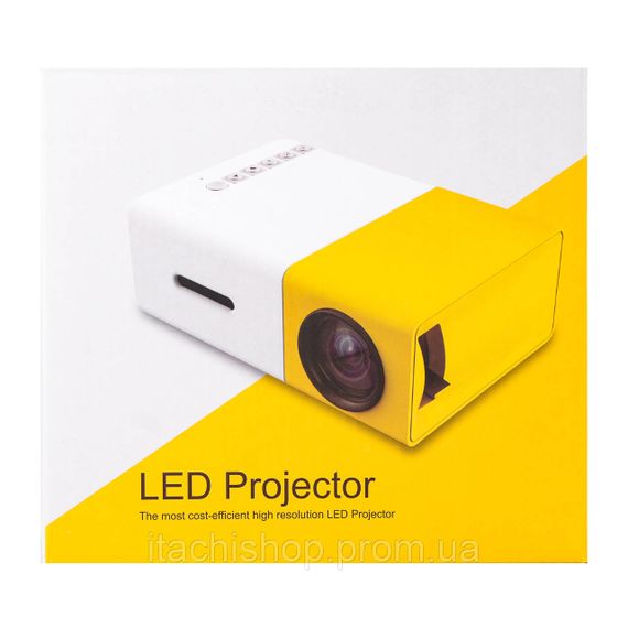 Проєктор портативний міні 1080p HD Led для дому та офісу 220 Вт кінопроектор з динаміком | Зображення 9