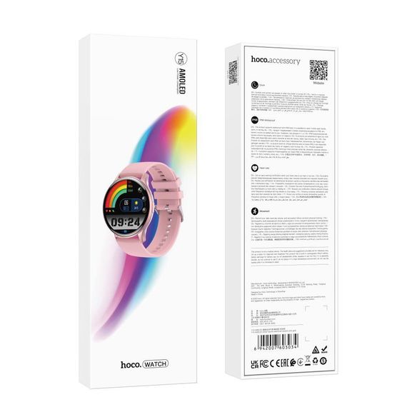 Смарт Годинник Hoco Y15 AMOLED Колір Чорний | Зображення 2