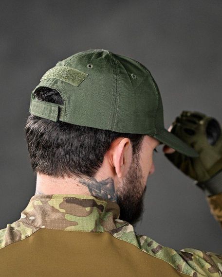 Кепка нац гвардія олива ДЛ6320 | Зображення 2