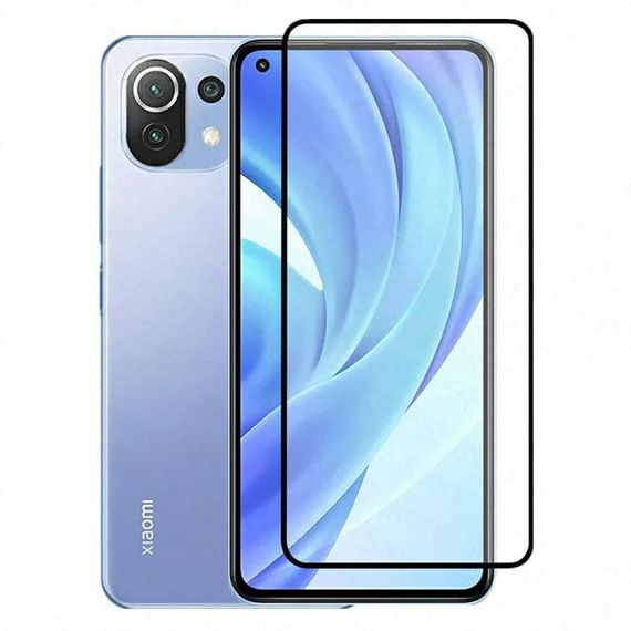 Захисне скло 2.5D на весь екран для Xiaomi Mi 11 lite