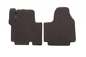 Коврики из экокожи EcoRed (2 шт, 2-20241) для Renault Trafic 2001-2015 гг