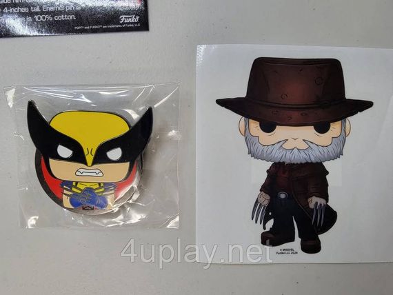 Коробка Фанко Поп Росомаха Оригинал Funko Pop Marvel Collector Corps Wolverine Box 2XL | Зображення 5