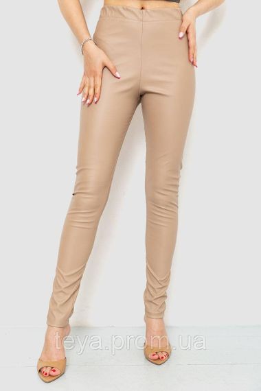Лосини жіночі цвіт бежевий розмір M FA_007419