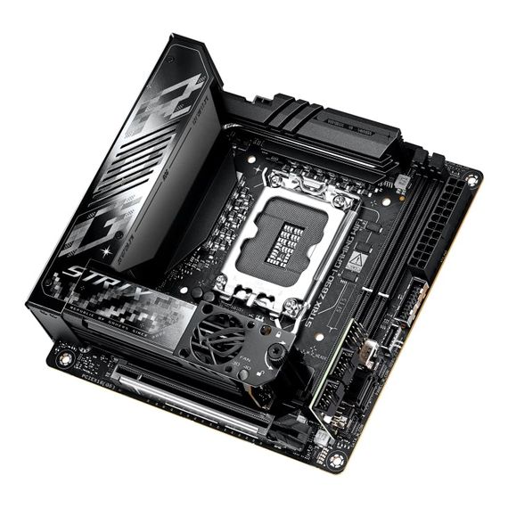 Материнcька плата ASUS ROG STRIX Z890-I GAMING WIFI s1851 Z890 2xDDR5 M.2 DP USB Type-C Wi-Fi BT mITX 90MB1IC0-M0EAY1 | Зображення 8