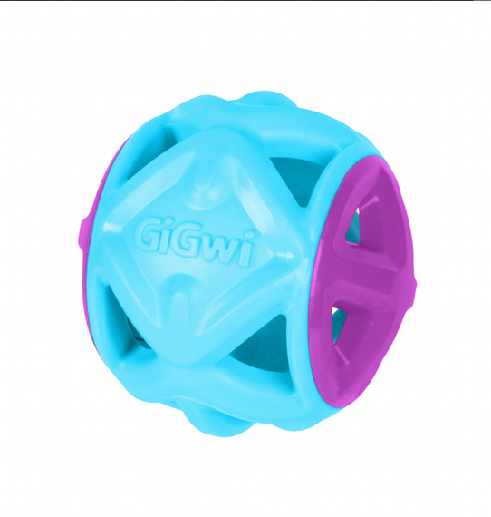 Іграшка для собак "М'яч GIGWI BASIC  гумові розмір 9 см. | Зображення 2