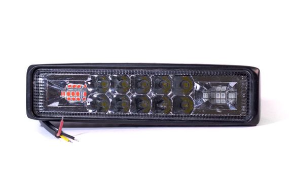 Світлодіодна фара AllLight FG-30W Spot 9-30V + червоно-синій страбоскоп | Зображення 2