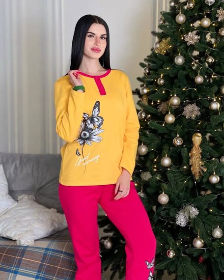 Піжама жіноча Носи своє 52 Жовтий (p-8505-135296) | Зображення 9