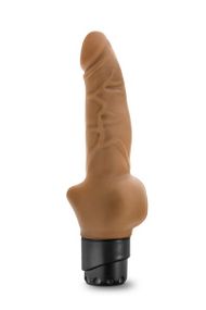 Вібромасажер Dr. SKIN COCK VIBE 12 MOCHA, Телесный