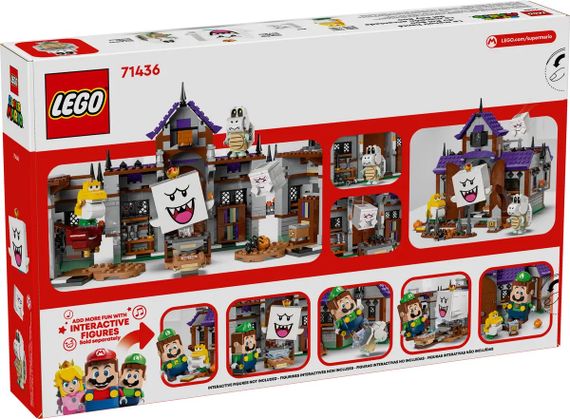 Конструктор LEGO Super Mario Усадьба с приведениями Бу-короля 71436 | Зображення 1