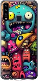 Чохол для Samsung Galaxy A20s A207F з пластику FCh_036812