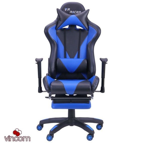 Кресло геймерское Amf VR Racer Magnus черныйсиний | Зображення 8