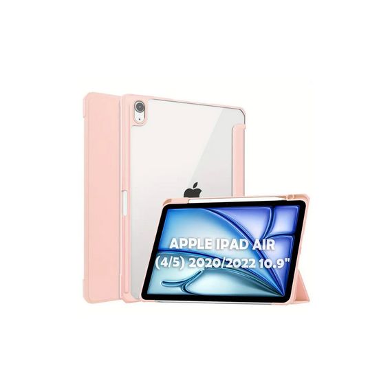 Чохол до планшета BeCover Soft Edge TPU Apple Pencil Apple iPad Air (4/5) 2020/2022 10.9" Pink (711700)