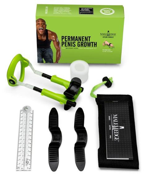 Екстендер для збільшення члена Male Edge Extra, ремінцевий, маса всього 65 г, міцний пластик | Зображення 3