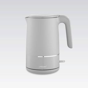 Електрочайник Maestro MR-037-GREY, 1.7 л, 1800 Вт, з подвійними стінками