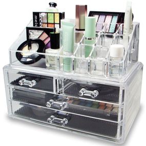 Органайзер Kras.A MakeUpBox дворівневий