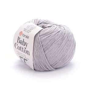 Пряжа YarnArt Baby Cotton No 406 (Ярнарт Бебі Коттон) 50 г / 165 м напівбавовна для дитячих речей та іграшок амігурумі