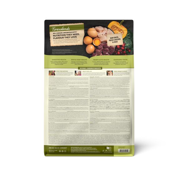 Сухий корм з м'ясом та рибою для котів будь-якого віку Acana Grasslands cat, 1.8 кг | Зображення 3