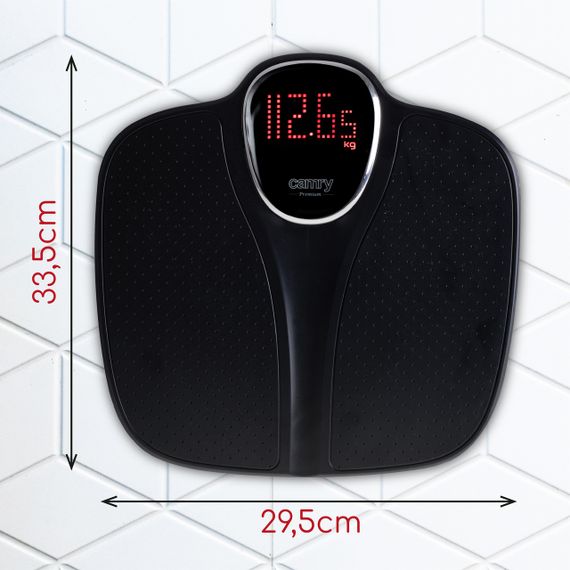 Ваги підлогові електронні Camry CR 8171 чорні до 180 кг з високою точністю | Зображення 4